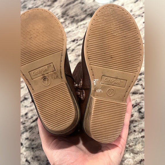 Toddler Memphis Zipper Western Boots - Cat & Jack™ toddler size 7. - Picture 6 of 8